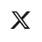 X logo